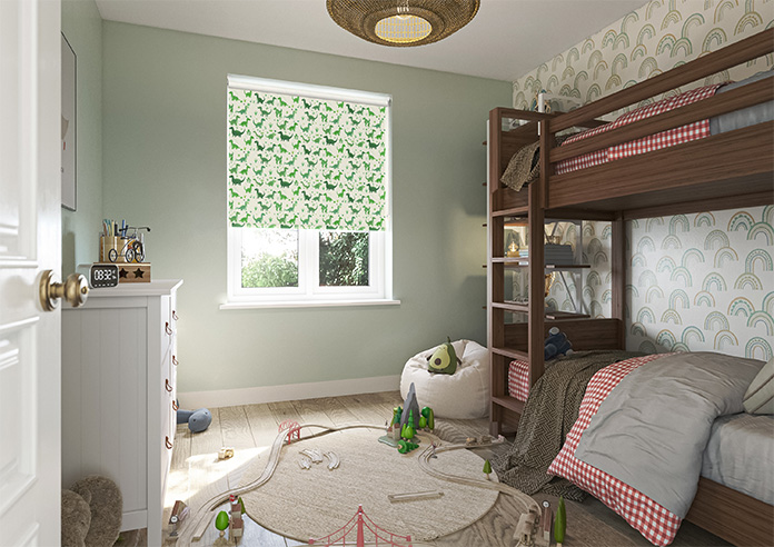 Dino Land, Lush Green - Roller Blind - Image 7